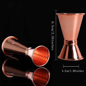 Rose Gold Stainless Steel Moscow Mule Gift Set