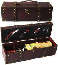 Load image into Gallery viewer, Vintage Wine Gift Box No Alcohol Included
